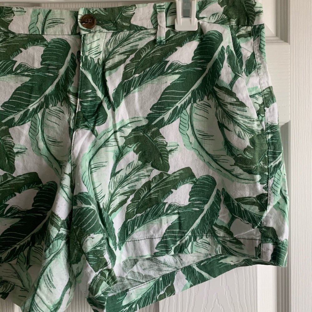 Tropical Linen Shorts